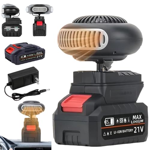 Battery Powered Heater with 360 Rotation