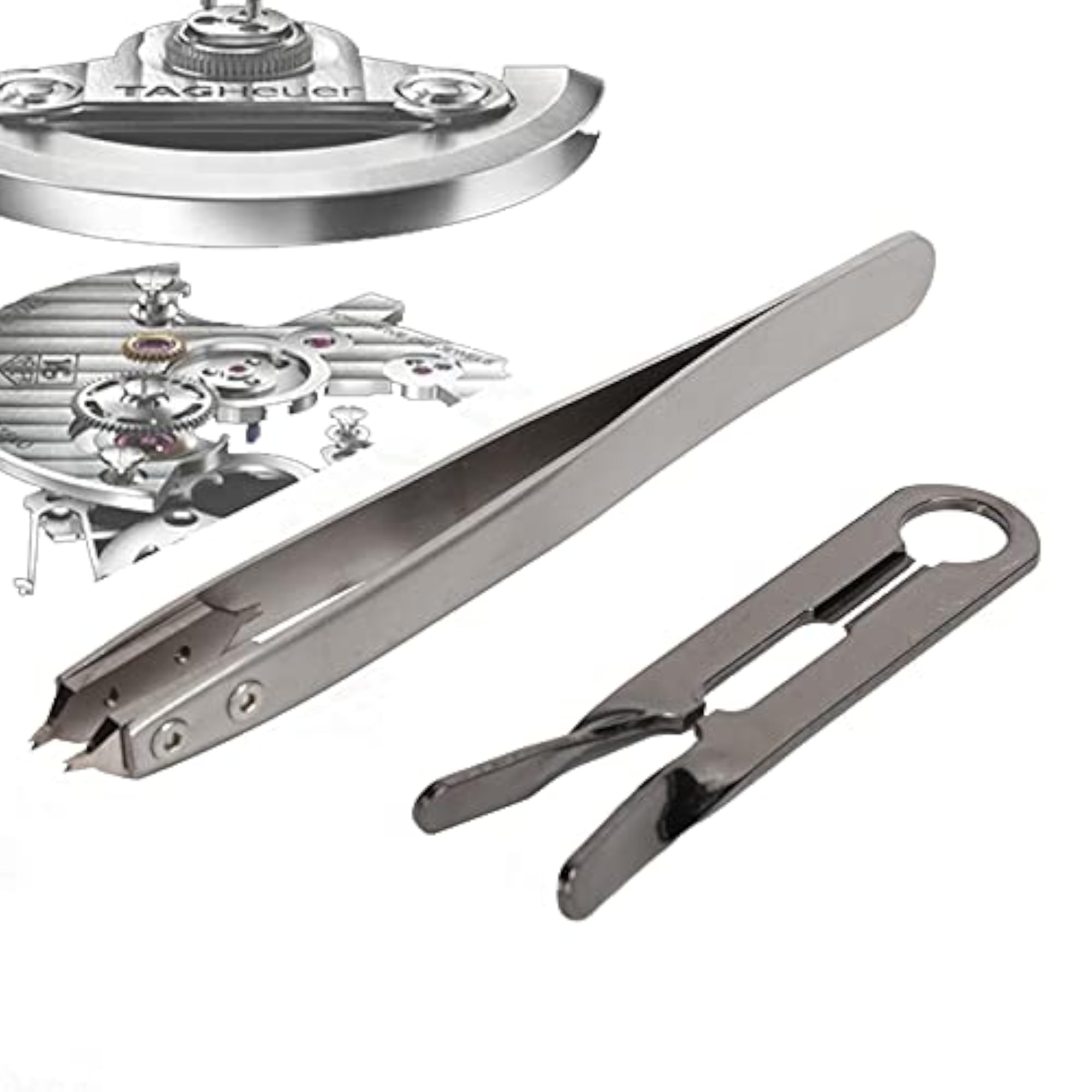 Watch Spring Bar Plier Tool, Professional Tweezers for Watchmakers