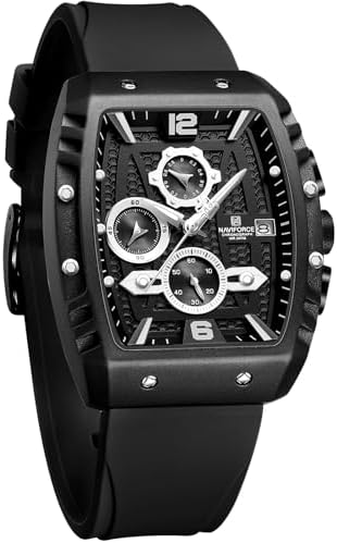 Naviforce - Men's Quartz Watch with Automatic Date and Week Indication - Analogue Wrist Watch