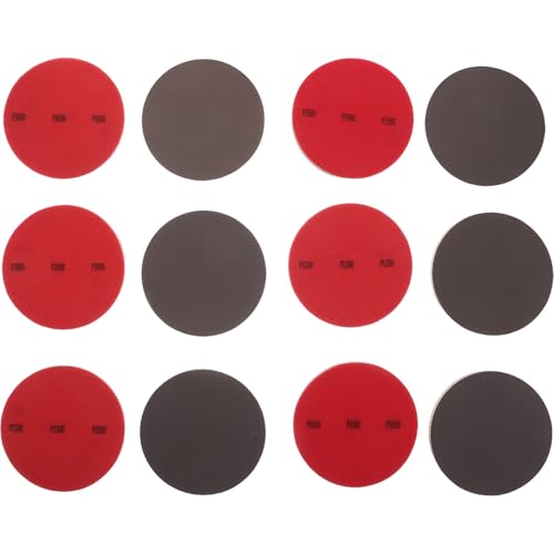 DECOMELODY 20 Stück Bowling-schleifpads Set mit Körnung Multistufige Polier Reinigungssets für Bowlingkugeln Praktische Ballpflege Pads für Training und Wettkampf