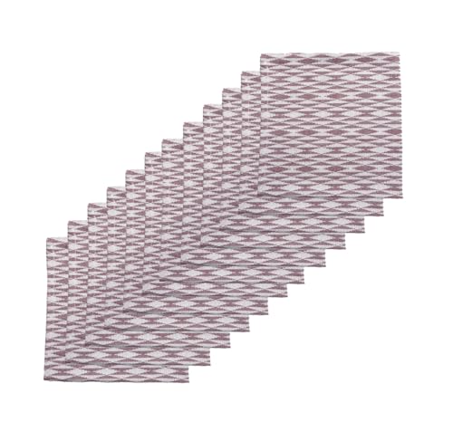 Servilletas de Tela Jacquard Pack 12 Algodón 20x20 pulg miniatura 4