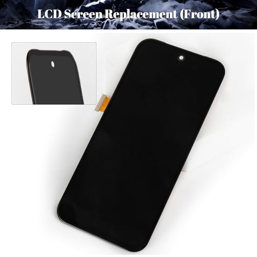 Écran de remplacement pour Google Pixel 8A noir résout vitre brisée G6GPR - 6