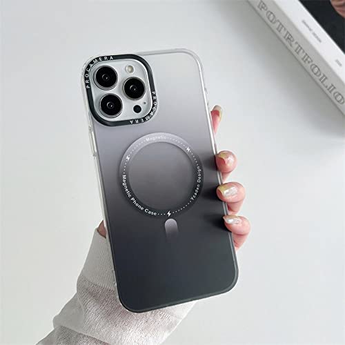 Coque iPhone 11 Pro Max antichoc transparente et magnétique noire