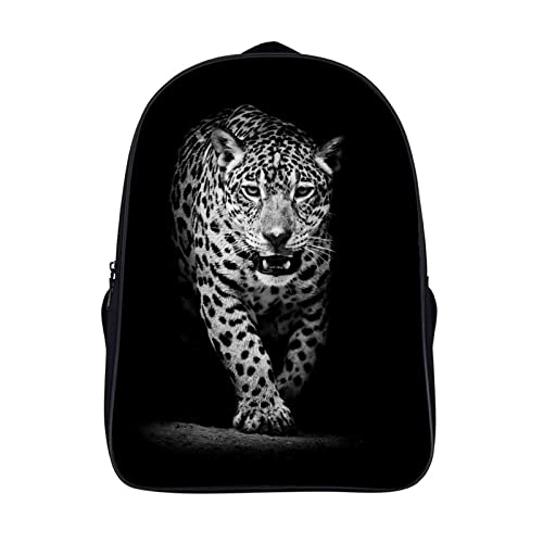Sac à dos léopard 3D pour la randonnée et le travail quotidien