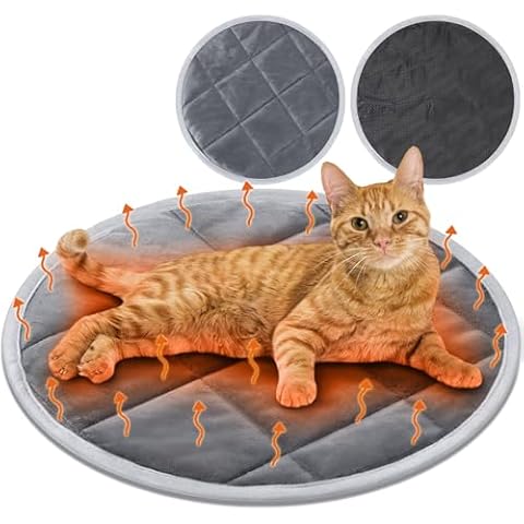 Drydiet 2 Pcs Self Heating Cat Mat Cover