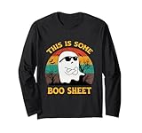 Photo Gallery vintage this is some boo foglio divertente fantasma costume di halloween maglia a manica Photo Gallery vintage this is some boo foglio divertente fantasma costume di halloween maglia a manica