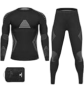 Set Termico Uomo Maglia + Pantaloni - Caldo E Traspirante