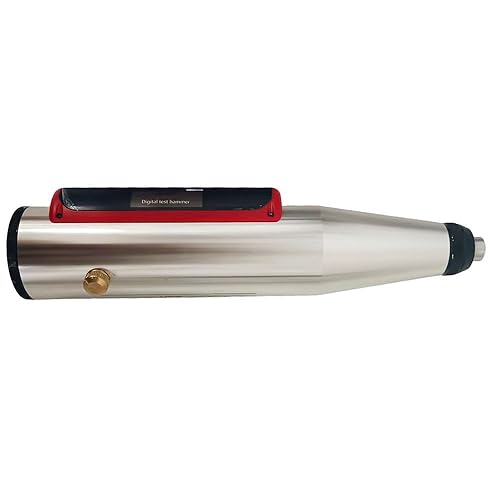 Miniatura 7 de Probador de martillo de rebote de hormigón digital Resiliómetro Prueba de martillo de rebote no destructivo con registro automático de tensión de