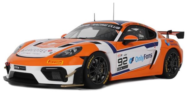 Amazon | 京商 OttO mobile 1/18 ポルシェ 718 ケイマン GT4 RS クラブ