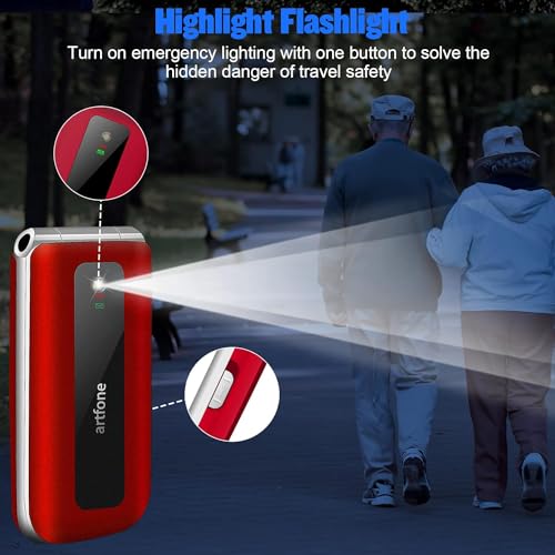 Téléphone portable senior débloqué artfone contre les touches trop petites - 4