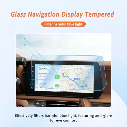 Film protection navigation GPS Lexus UX : stop aux reflets et rayures - 6