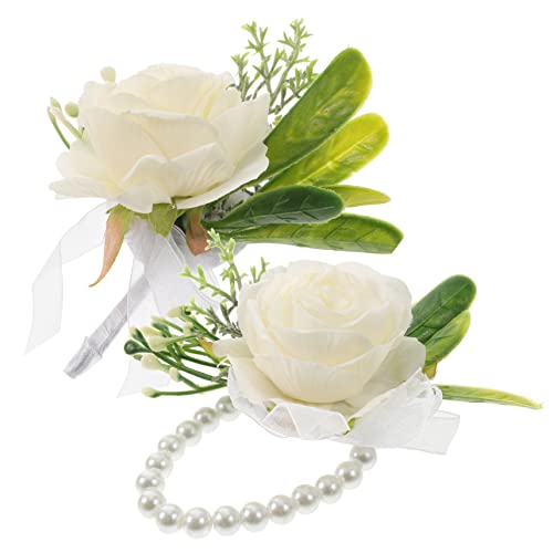 Corsage de fleurs mariage réutilisable SOIMISS sans flétrissement - 7
