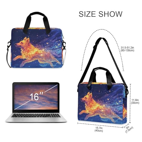 Maletín para portátil 15.6 pulgadas estilo kawaii azul miniatura 5