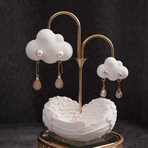 Présentoir boucles d'oreilles plâtre magasin bijoux support