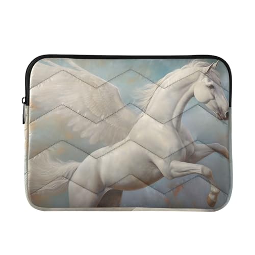 XYMZR White Horse Swing Laptop Sleeve 13-14 Inch
