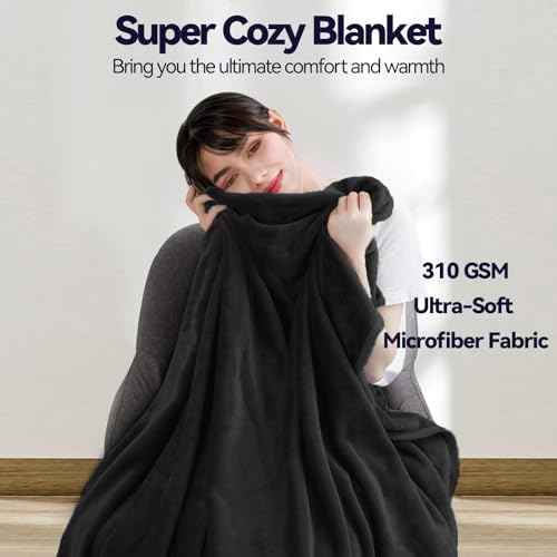 Zeqpze B5060 Fleece Blanket Lightweight Throw Blankets For Sofa,Couch,Bed,Super Soft Cozy Microfiber Blanket thumb #3