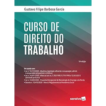 Capa do livro Curso de Direito do Trabalho