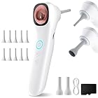 LMECHN Otoscopio Inalámbrico con 32 GB y 4 LEDs 1-4x Autoscopio Otoscopio Limpiador de Oídos con IPS de 1,21" Limpia Oídos con Cámara 1080P para Ancianos Adultos Niños Mascotas