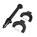 TradeINArt Macpherson Strut Spring Compressor Kit Interchangeable Fork Strut Coil Extractor Tool Set with Safety Guard and Carrying Case