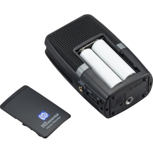Image of Zoom H2essential Multi-Mic 32-Bit Float Handy Recorder Bundle with APH-2e Accessory Pack + 64GB Micro-SD + Grip Tripod + 4 Pack AA Batteries + Cleaning Cloth (6 Item)