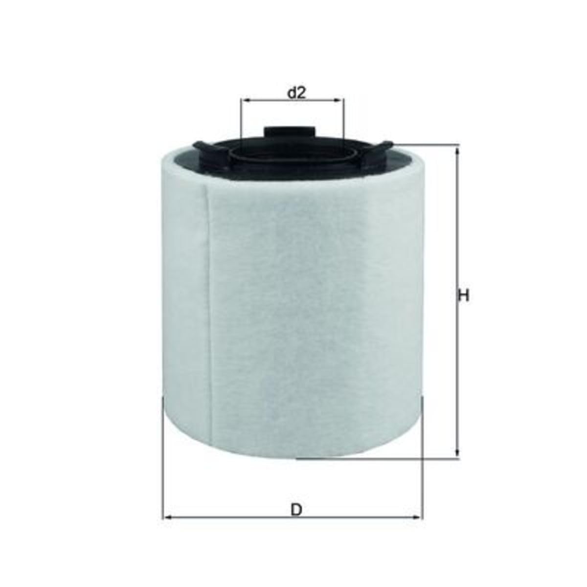 Knecht LX 2835 Filtro Motore – Ricambio Auto Compatibile Con Marelli 154705155490 - 5