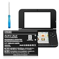 CTR-003 Battery, for Nintendo 3DS 2DS Game Console, 3800mAh New Upgrade High Capacity Battery Replacement for Nintendo Old 3DS, 2DS, 2DS XL with Repair Tool Kit (Not for New 3DS, 3DS XL)
