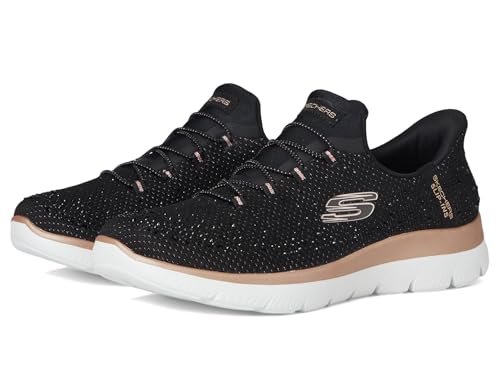 Skechers Women's Summits Brilliant Shine Hands Free Slip-ins Sneaker2