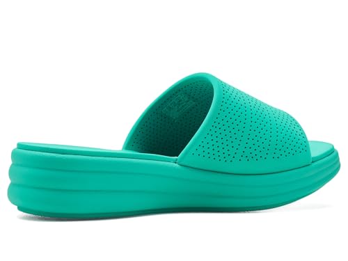 Image of Clarks Women's Drift Twist Cloudsteppers Wedge Sandal | Casual Sandals