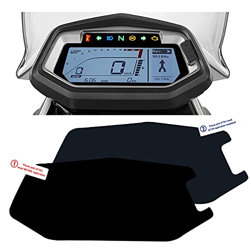 NIKAVI SMSG06 Speedo Meter Screen Protector Scratch Guard Compatible for - Heeroo Xpuulse 200, Xxtreme 200s,Xpuulse 200t, Glamour