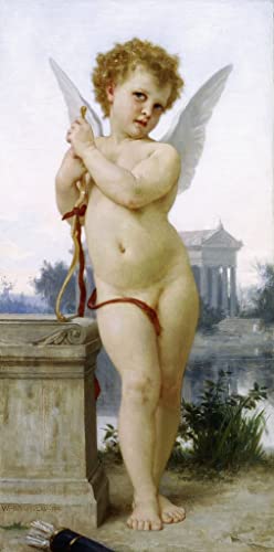 Impression d'affiches Jeunesse de Bouguereau, grande toile 60x90cm