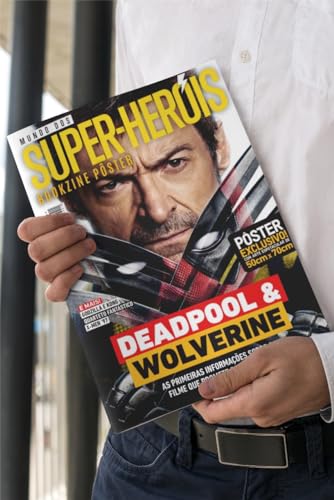 Deadpool & Wolverine - ARTE EXTRA - Superpôster Mundo dos Super-Heróis