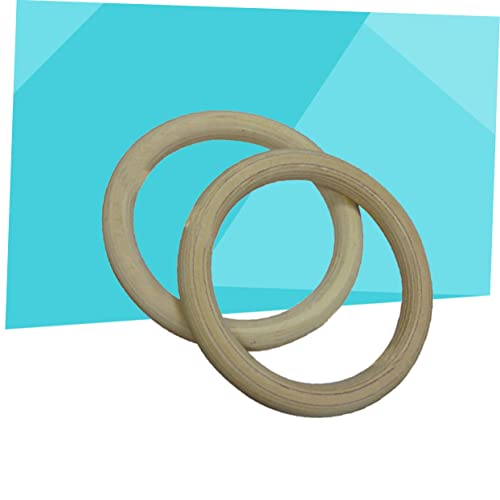 Anillas de Gimnasia de Madera con Correas Ajustables miniatura 7