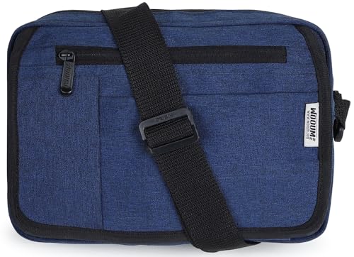 Wooum Sling Bag Cross Body Bag Travel Side Bag Office Bag Shoulder Bag Travel Pouch Leisure Bag Money Bag for Adults