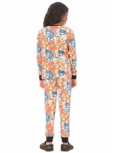 Image of Ninos Dreams Cotton Girls Full Sleeves Coord Set ! Night Suit for Girls ! Tshirt with Jogger Set