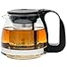 Produktbild Teekanne Glas Hitzebeständig Glaskanne mit Deckel 700ml Teekanne mit Siebeinsatz Teekanne mit Edelstahl Filter Sieb Tea Maker Teekanne mit Sieb Glas Tee Kanne