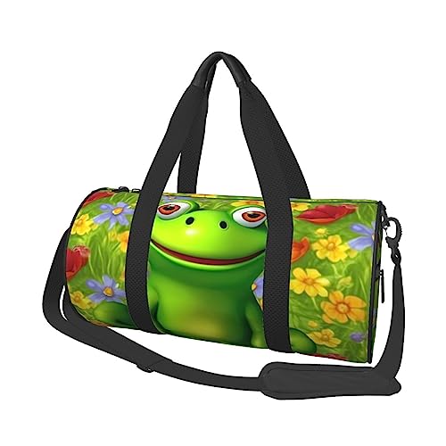 Sac de voyage rond grenouille idéal pour votre séance de fitness