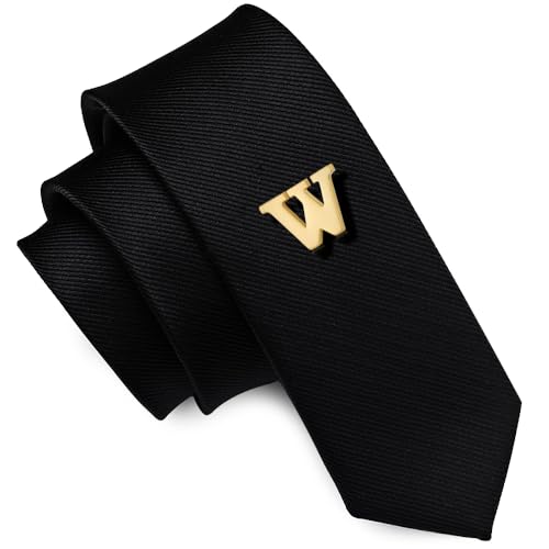 Image of HONEY BEAR Mens Womens Initial Alphabet Letter Lapel Pins Collar Badge Brooches for Business Wedding Graduation Gift Matte Gold 0.59 inches