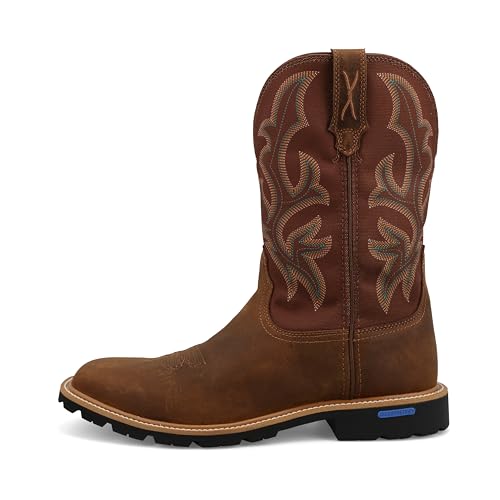 Image of Twisted X Men's 11 inch Tech X Boot, Wide Square Toe with CellStretch and Tech X