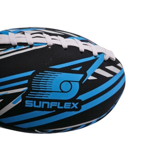 Sunflex Neopren American Football Action Pro | sehr griffig und lässt Sich ideal Werfen und Fangen | Ball weich und leicht für den Strand und den Garten| extrem robust und für Jede Altersgruppe