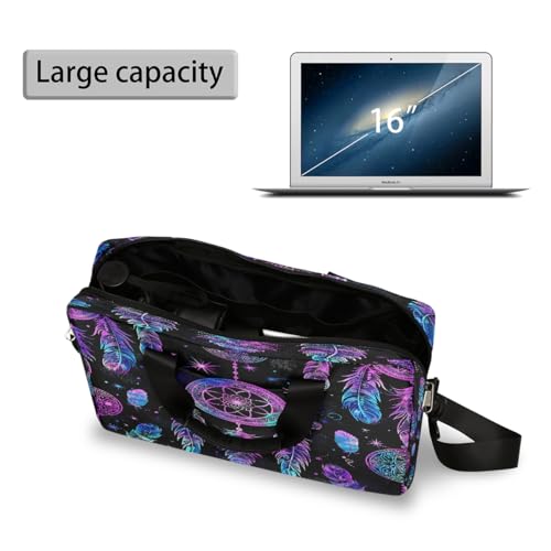 Maletín étnico Dreamcatcher para laptop 15.6 pulg miniatura 5