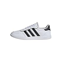 adidas Donna BREAKNET Sleek Shoes, Ftwr White, Core Black, Gold Met., 36 EU