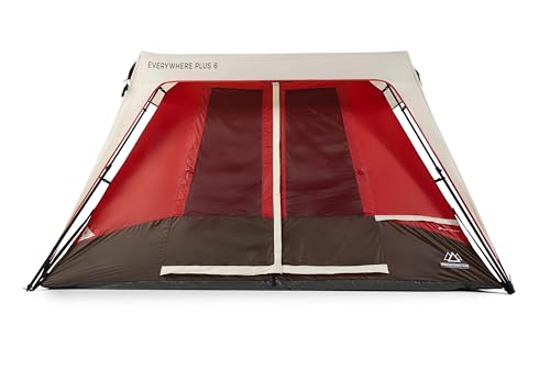 Rapid Series Quick Setup Camping Tent, Integrated Steel Frame Family Tent Made with Waterproof 150d Fabric, for Family Outdoor Camping