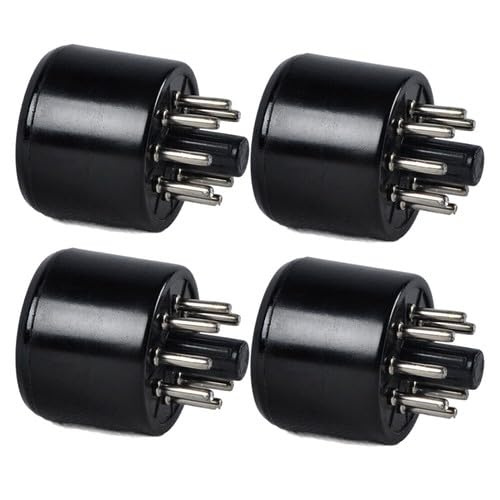 4Pcs 8Pin Octal Socket Saver EL34 KT88 6550 6SN7 6L6 6CA7 5U4G 5Z3 274B 6F8G