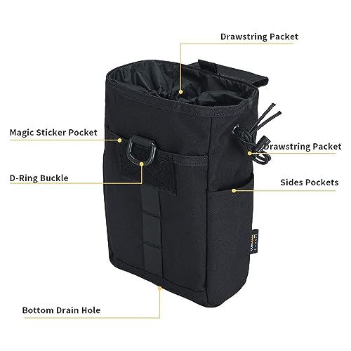 EXCELLENT ELITE SPANKER Dump Pouch Molle Magazine Bag Foldable Military Fanny Waist Pack
