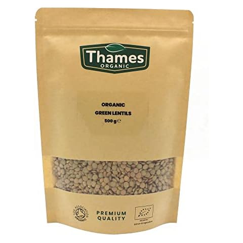 Organic Green Lentils 500g Cover