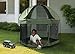 Jeep Hexagon Pop Up Play Yard with Removable Canopy | Ideal for Indoor and Outdoor Use, Olive Green