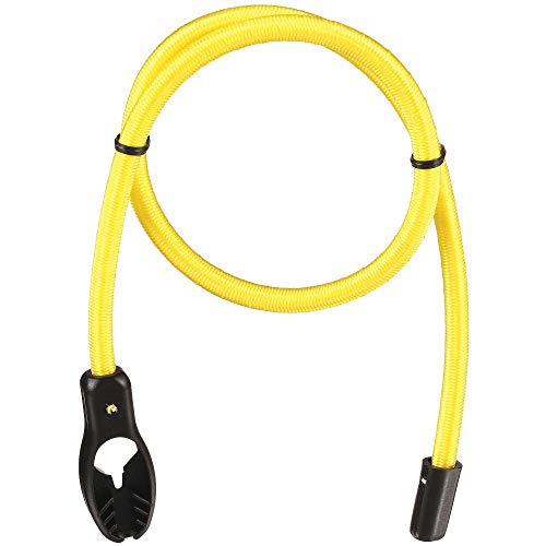 Stretch Lock, 24inL x 5/16inW, Yellow, PK25