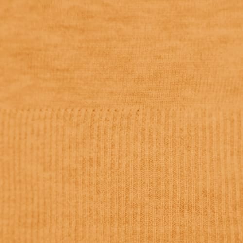 Amazon Essentials Jersey Ligero de Manga Larga con Cuello en V y Corte Estándar (Disponible en Tallas Grandes) Mujer, Mostaza Mezcla, XXL