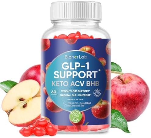 BionerLab Keto ACV Advanced Weight Loss Gummies - Apple Cider Vin...