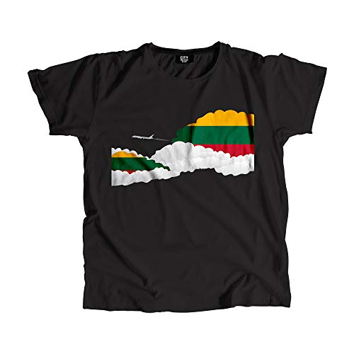 T-shirt aéroport Lituanie cadeau original unisexe pour pilote et voyageur